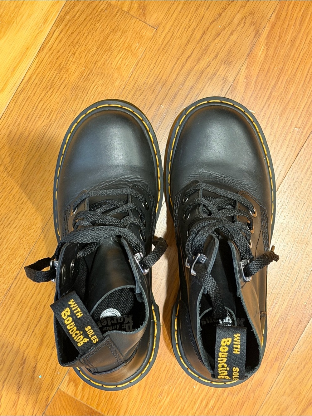 Dr Martens Platform Combat Boots